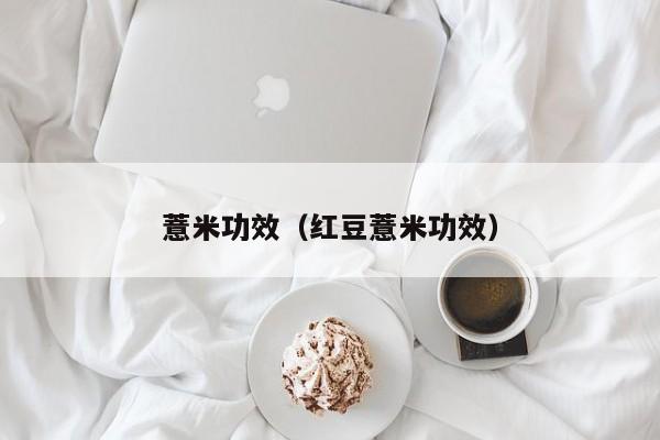 薏米功效（红豆薏米功效）